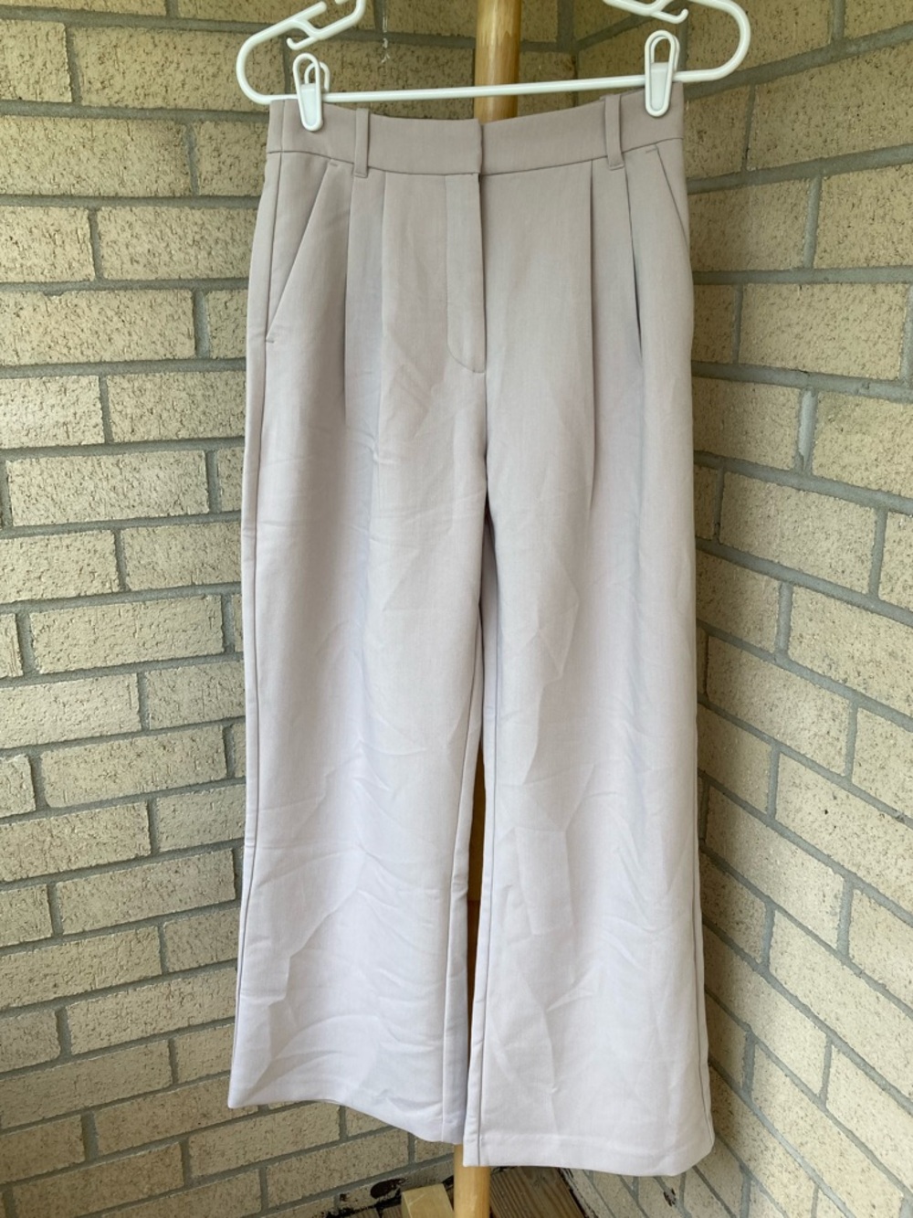Abercrombie & Fitch Sloane Tailored Wide Leg Trouser Pants Size 26 Short NWT - Picture 6 of 16